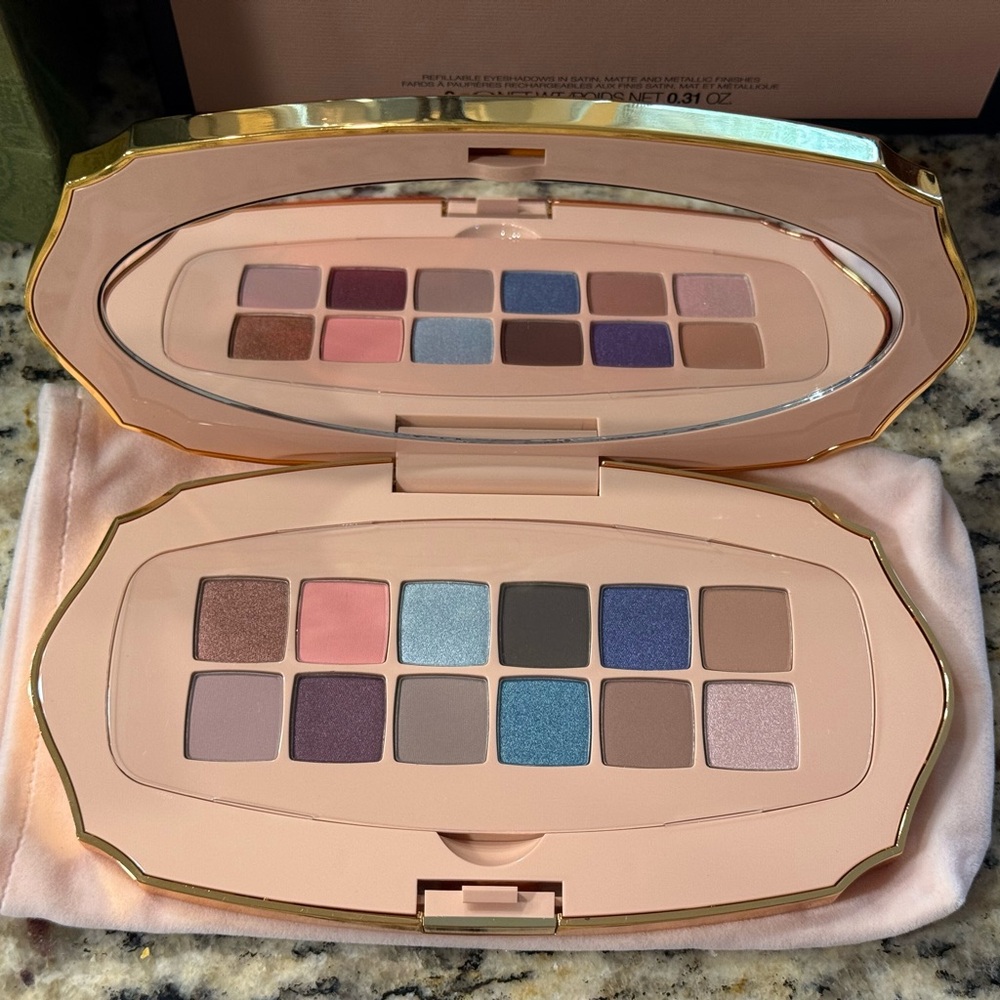 Gucci Gorgeous Flora Eye Palette - Pink and Gold - Picture 2 of 7